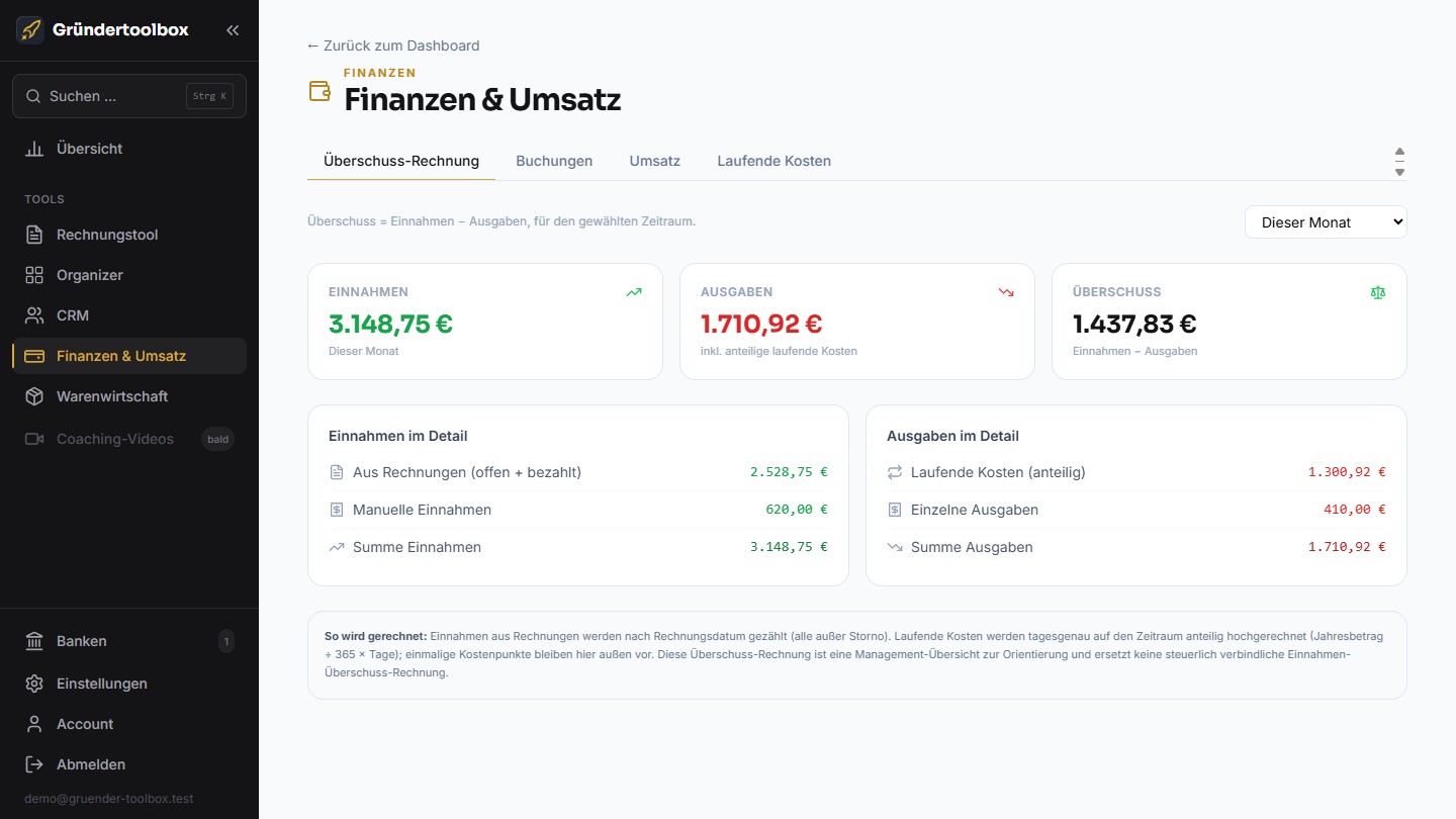 Finanzübersicht für Selbstständige 2026: Schluss mit Excel — so behältst du wirklich den Überblick